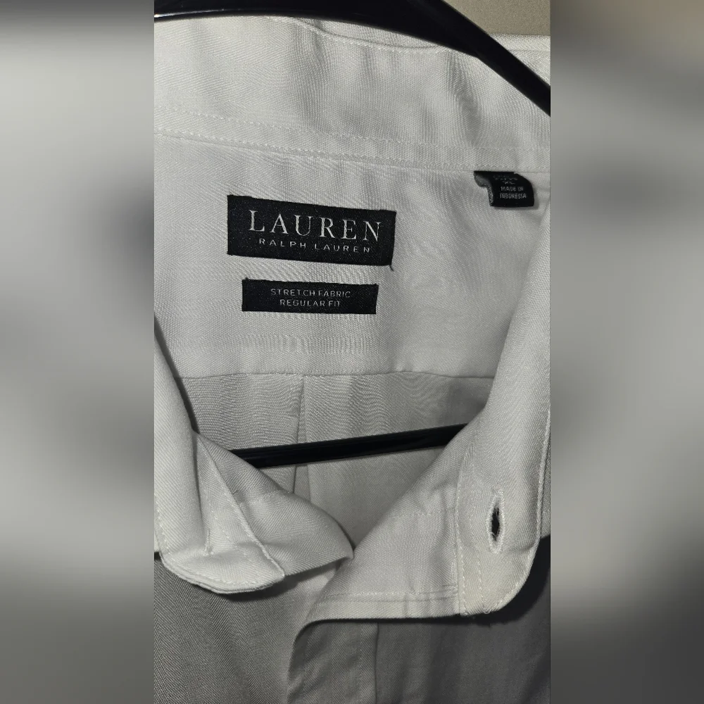 Ralph Lauren White Long Sleeve Tee